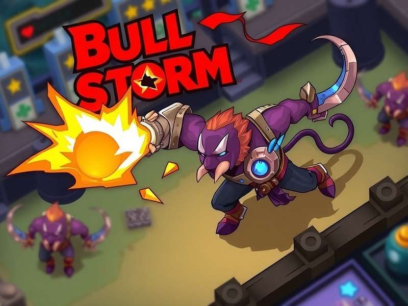 Bull Storm Game Hero Image